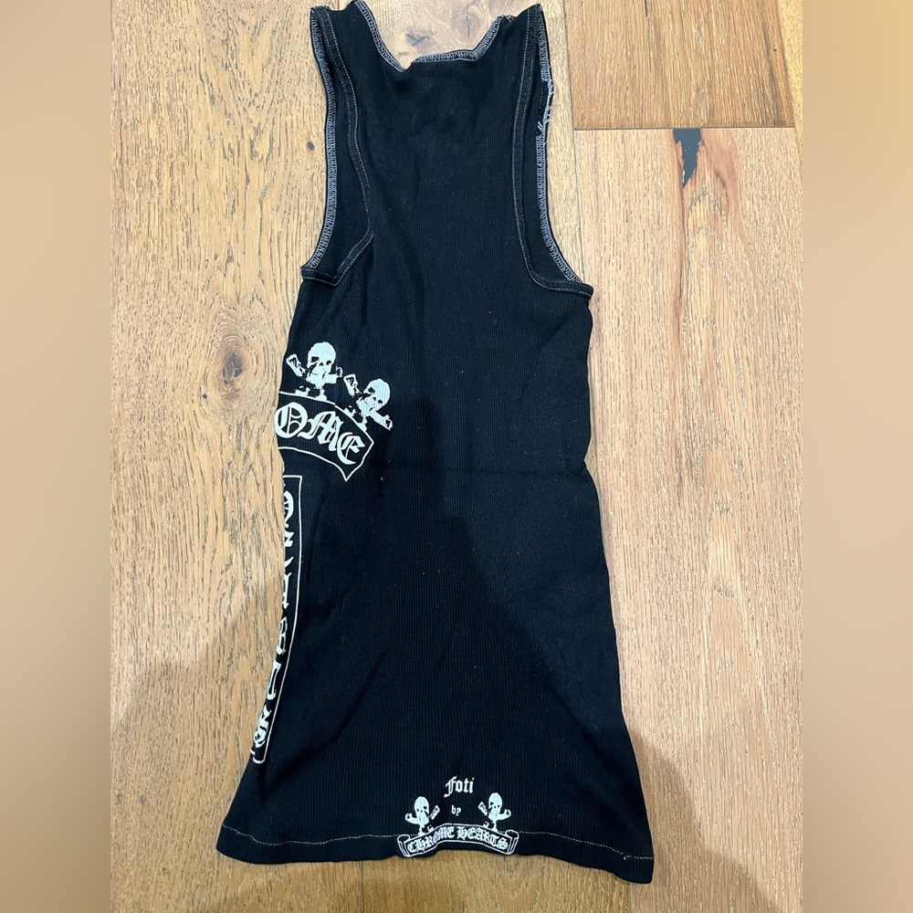 AUTHENTIC Chrome Hearts x FOTI  circa 2000 brand new tank **VERY RARE**